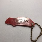 Vintage Greenville Texas Danewood   Shields Auto Car Dealer Dealership Keychain