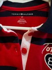 Tommy Hilfiger Nwot 4t Long Sleeve Red And Navy Stripe Polo Dress