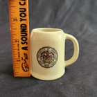 University Of Maryland Miniature Beer Stein Ceramic  2 5  Tall Logo Crest As Is