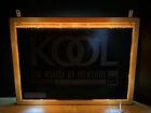Vintage Kool Cigarettes Tobacco Store 29  X 21    Lighted Gas Oil Large Sign