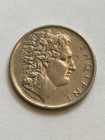 1927 Albania  1 Lek  Low Mintage Coin  Ef Quality With Some Luster Remaining