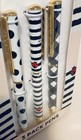 Lug 3 Pack Pen Set - Gingham - Dot - Ladybug - New In Box - Price Drop 