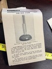 Vintage Shure S38b Desk Stand Base With Box - For Mic Microphone