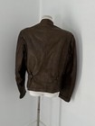 Vintage 70s Yamaha Japan Cafe Racer Leather Jacket