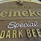 Vintage - 1983 Imported Heineken Special Dark Beer 13 Inch Sign - New Old Stock