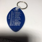 1996 Three Rivers Michigan Wheat Auto Body Paint Car Shop Football Keychain