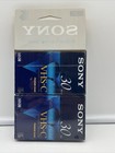 Sony Vhs-c Tape Camcorder Video Cassette 30 Minute Premium Grade New Sealed