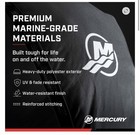 Mercury Tow N Stow Outboard Cover For 350-425hp Verado Engines  White 8m0228538