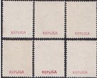 Brazil 1929 Airmail E t a  Set Of 5 Mnh Reproduction Stamp Sv