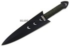 6pc Ninja Ninjutsu Tactical Combat Hunting Kunai Throwing Knife Set W  Case