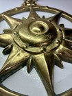 2 Lb 12    Vintage Nautical North South East West Wall Decor Solid Brass Compass