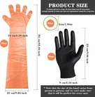 36 Pairs Field Dressing Gloves Deer Gutting Hunting Cleaning