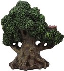  Miniature Dollhouse Fairy Garden 6 5  Tree Ent W  Blue Cottage - Buy 3 Save  5