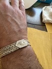 Ornate Antique Heavy  52g  Sterling Silver Sea Turtle Bracelet  Gorgeous 