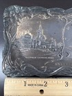 Vtg Grand Rapids Michigan Souvenir Copper Trinket Dish 8   x3    Landmarks