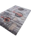 Rj Kids Art Wool And Viscose Hand Tufted Rug 