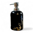 Marble Bathroom Set Portoro Glass Soap Dispenser Accessories