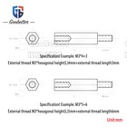 Hex Brass Standoff Spacer Screw Pillar Pcb Pc M3 5mm - 25mm Computer Motherboard
