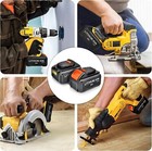 2 Packs 20v 8ah Lithium Ion Battery For Dewalt Dcb180  Dcb204 Dcg412 Dcg412b