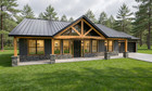 2 080 Sqft  living  Modern Farm House With - 3 Bedrooms And  2 Baths With Garage