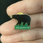 Yosemite National Park California Bear Hat Lapel Pin Travel Souvenir
