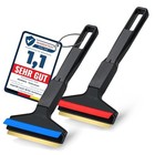L p Car Design A053-2 Set Of 2 Pieces Ice Scraper Murska 210mm Ice Random Color
