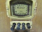 Vtg 1956 Mid Century Sentinel Super Radio Model 144xt Tested  Works 