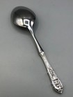 Rose Point By Wallace Sterling Stuffing Spoon 11   Gently Used