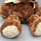 Princess Soft Toys Brown Oxford Teddy Bear 16    Plush Stuffed Animal 2002 Vtg Nos