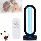Uvc Germicidal Lamp With 3 Timers For Effective Bed Bug Control