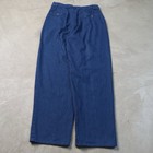 Vintage Polo Country Ralph Lauren Denim Jeans Fits 32x31 Pleated Usa Made 90s