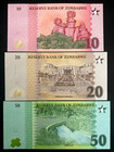 Zimbabwe 10 20 50 Zig 2026 Banknotes World Paper Money Currency Unc