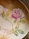 Art Nouveau Circa 1915 R  S  Germany Schlegelmilch Porcelain Roses Plate H P