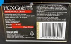 Maxell Tc-30 Vhs-c Premium High Grade Hgx-gold Camcorder Videocassette New