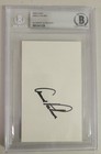 Arnold Palmer Signed 3x5 Index Card Beckett Encapsulated Pga Golf Wake Forest