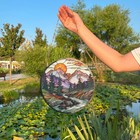 Stream   Sunset Stained Glass Style Wall And Window Decoration   Wall