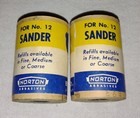 Vintage Behr Manning Norton Fine Openkote Durite Paper Sandpaper Rolls 2 Unused