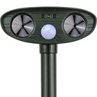 Ultrasonic Animal Repellent With Solar Motion Sensor