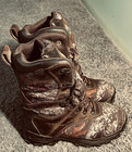 Rocky Boots Mens Size 8 Brown Hunting Camo Waterproof Insulated Work Utility