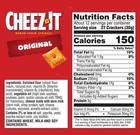 Cheez-it Original Baked Cheese Crackers  12 4 Oz