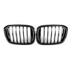 Front Kidney Grill For Bmw G01 G02 G08 Bumper Racing Grille X3 X4 Abs Auto