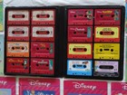 Vintage Lot Of 16 Disney Audio Cassette Tapes And 26 Disney Story Books For Kids