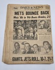New York Daily News Mets World Series Game 2-october 13 1969-complete Newspaper