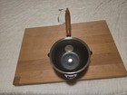 Staub Cast Iron Casserole 18 Cm  Vintage Avec Manche Bois