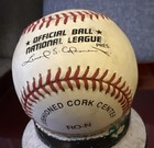 Pair Official Rawlings  national League  Baseball - Leonard S coleman- 1994-1999