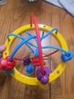 Vintage 1995 Fisher Price Kiddicraft Bead Ball Activity Toy Sensory Baby Toy