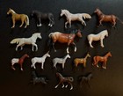Mixed Lot Of 15 Toy Horse Figures Breyer  Terra By Battat  Schliech  Unmarked