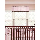New Carini Bambini Kate Baby Nursery Window Curtain Valance 72 X 15