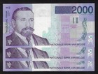 Belgium   2000  Francs  1994 -2001    Pick- 151    1pcs   Gem  Unc
