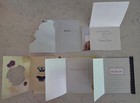 Lot Of 5 Beautifully Designed Asst  Greeting Cards matching Envelopes New Loose